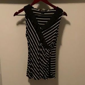 Sleeveless Stripped Top by WHBM